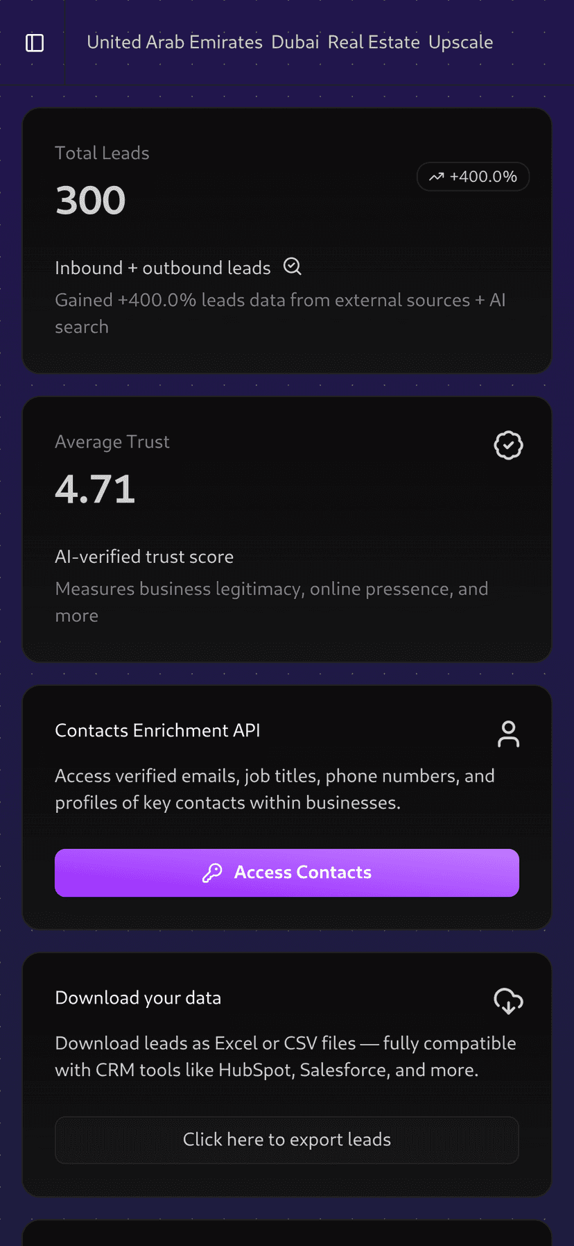 features
